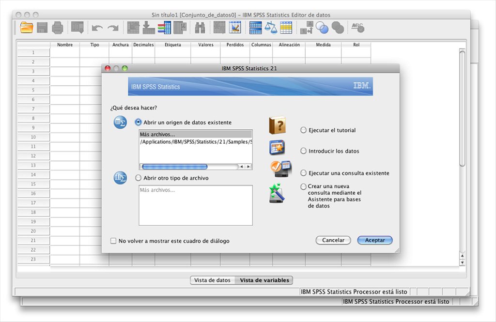 ibm spss statistics data editor free download for mac